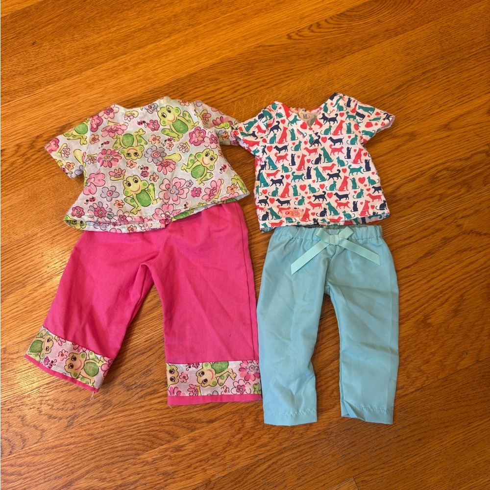 Doll Scrubs … Our Generation and hand made set of scrubs for American Girl Doll